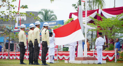 Gelar Upacara HUT RI ke-80, PHR Zona 1 Perkuat Semangat Kemerdekaan dan Swasembada Energi