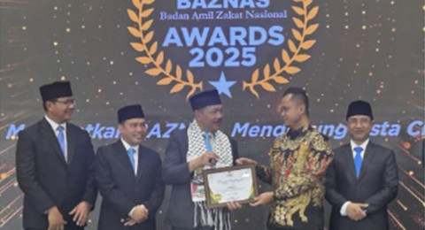 Baznas Sarolangun Borong Dua Penghargaan Nasional, Berkat Dukungan Penuh Bupati Hurmin