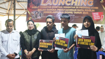 KPU Provinsi Jambi Luncurkan Coktas Serentak, Validasi Data Pemilih Berkelanjutan