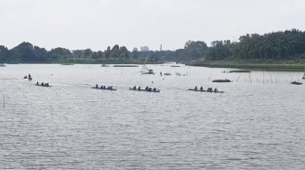 Diikuti 46 Tim, Pokdarwis Rentang Sukses Gelar Lomba Perahu