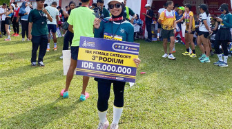 Pegawai Honorer Pemprov Jambi Juara 3 Presisi Merdeka Run 2025
