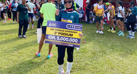 Pegawai Honorer Pemprov Jambi Juara 3 Presisi Merdeka Run 2025