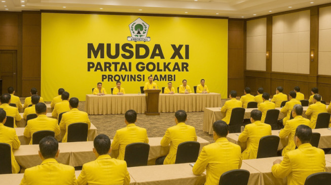 Musda Golkar Unik, Wartawan Dicegat di Pos Satpam