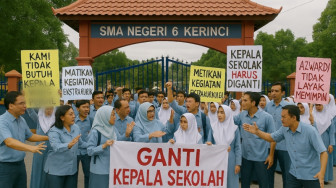 Masa Depan Terancam, Siswa SMA Negeri 6 Kerinci Melawan