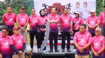Semangat Lari dan Pelantikan Warnai HUT Muaro Jambi di Candi Bersejarah