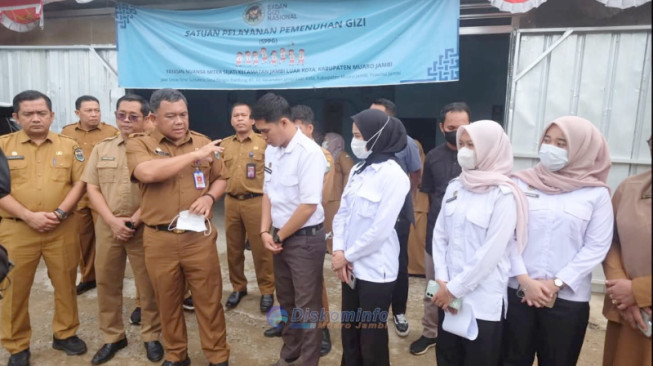 Pemkab Muaro Jambi Tegaskan Komitmen Gizi Anak Lewat Monitoring MBG di Jaluko