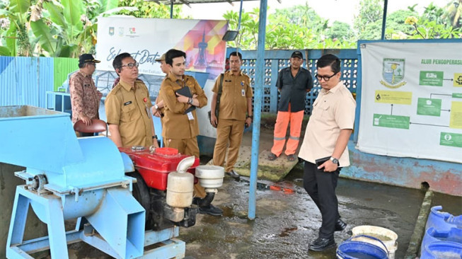 Wawako Diza Tinjau PLTSa Pasar Talang Banjar, Sampah Jadi Energi, Masa Depan Lebih Bersih