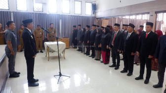Junaidi H Mahir Lantik Pejabat Fungsional di Lingkup Pemerintah Kabupaten Muaro Jambi