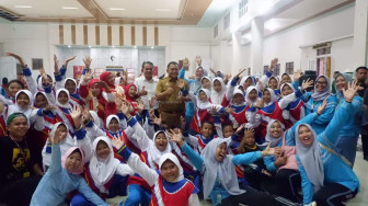 Wakil Bupati Muaro Jambi Hadiri Penutupan PORKAB Cabor Drum Band Pekan Olahraga Kabupaten Muaro Jambi