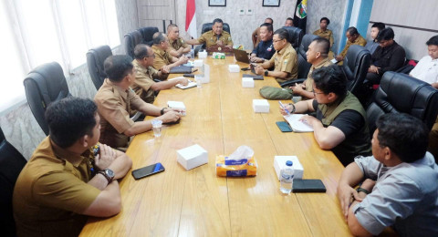 Sekda Budi Hartono Sambut Kunjungan Tim Penilaian Adipura Provinsi Jambi dan Pembinaan Pengolaan Sampah Kabupaten Muaro Jambi
