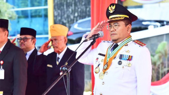 Upacara HUT ke-80 Kemerdekaan RI di Kota Jambi Berlangsung Khidmat