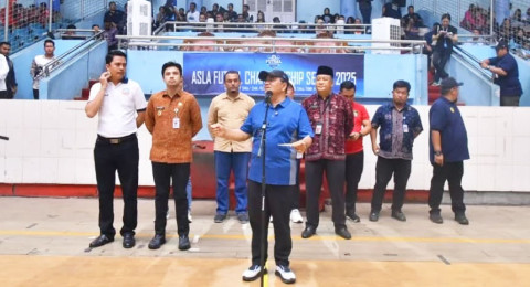 Wali Kota Jambi Buka ASLA Futsal Championship Series 2025