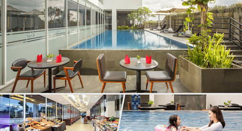 Swiss-Belhotel Jambi Hadirkan Paket Hemat Berenang dan Sarapan “Splashtastic Deal”