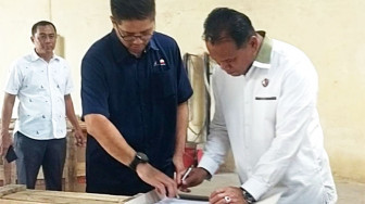 Untuk Ketahanan Pangan, SKK Migas—PetroChina Serahkan Bantuan 2 Unit Bed Dryer Jagung ke Polda Jambi