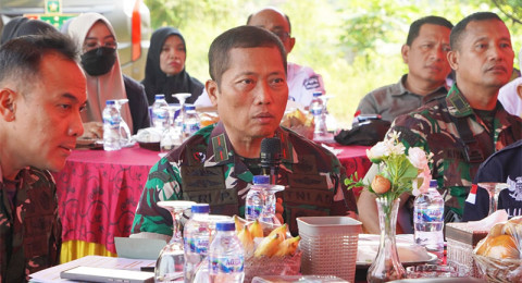 Jangan Kendor ! Danrem 042/Gapu Pimpin Pengawasan Gerakan Tanam Padi Serentak