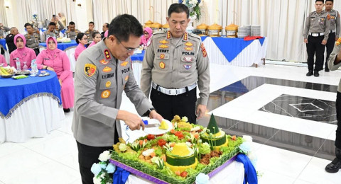 Syukuran HUT 70 Lalu Lintas Bhayangkara, Polda Jambi Gaungkan Semangat Keselamatan