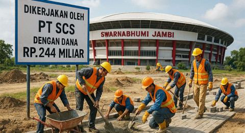 Rp250 Miliar untuk Apa? Proyek Stadion Swarnabhumi Terancam Jadi Monumen Kegagalan