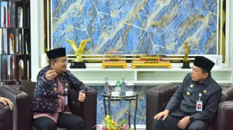 Perkuat Sinergi Pemerintah Provinsi dan Pemerintah Kota Jambi, Walikota Maulana Sambut Kunjungan Gubernur Jambi