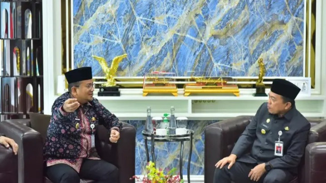 Perkuat Sinergi Pemerintah Provinsi dan Pemerintah Kota Jambi, Walikota Maulana Sambut Kunjungan Gubernur Jambi
