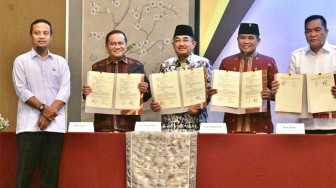 Wali Kota Maulana Teken Nota Kesepakatan Jargas, Kota Jambi Dapat 13.235 Sambungan Baru dari Kementerian ESDM