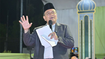 "Bahagia Bershalawat" Ribuan Jamaah Doakan Keberkahan dan Kedamaian Kota Jambi