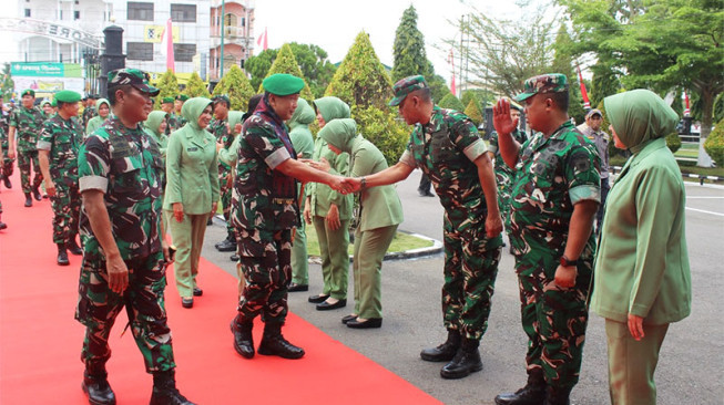 Pangdam Tuanku Imam Bonjol Mayjen TNI Arief Gajah Mada Kunjungi Jambi