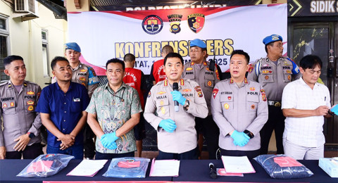 Polisi Ungkap Pencurian Besi Saat Aksi Unjuk Rasa DPRD Jambi