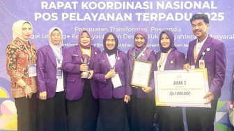 Ketua Posyandu Kota Jambi Nadiyah Maulana Ikuti Rakornas 2025 di Jakarta