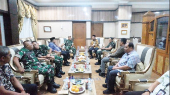 Pemkab Muaro Jambi dan Pusterad Perkuat Sinergi untuk Pembangunan dan Keamanan Daerah