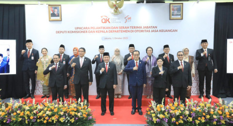 Perkuat Organisasi, OJK Lantik Pejabat Baru