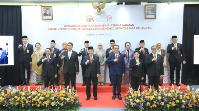Perkuat Organisasi, OJK Lantik Pejabat Baru