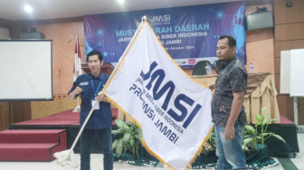 Ketua JMSI Jambi Berganti, Maskun Sopwan Terpilih Aklamasi