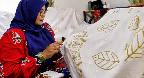 Hari Batik Nasional, Komitmen PHR Berdayakan Masyarakat dan Lahirkan Batik Khas di Tanah Sumatera