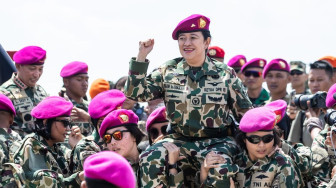 Puan Harap TNI Selalu Setia Jaga Kedaulatan Negara di HUT ke-80