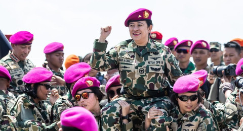 Puan Harap TNI Selalu Setia Jaga Kedaulatan Negara di HUT ke-80