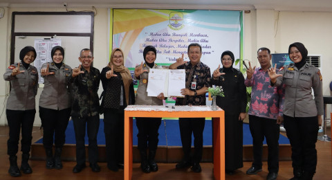 Setum Polda Jambi dan Dispusarda Provinsi Jambi Teken PKS untuk Perkuat Budaya Literasi