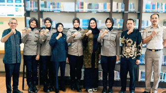 Setum Polda Jambi Gelar Pelatihan Pengelolaan Literasi Bersama Dinas Perpustakaan Daerah