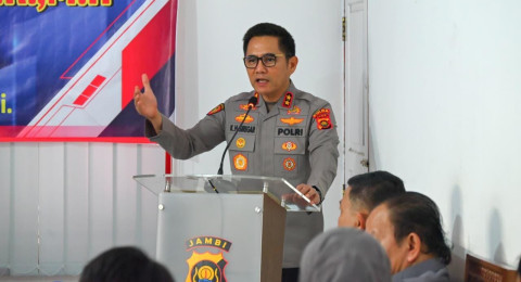 Kapolda Jambi Gelar Silaturahmi dengan Organisasi Mahasiswa dan Ormas
