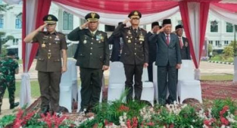 Dirsamapta Polda Jambi Hadiri Upacara Hari Sumpah Pemuda, Teguhkan Komitmen Jaga Persatuan dan Keamanan Bangsa