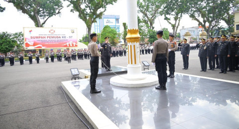 Wakapolda Jambi Pimpin Upacara Peringatan Hari Sumpah Pemuda ke-97