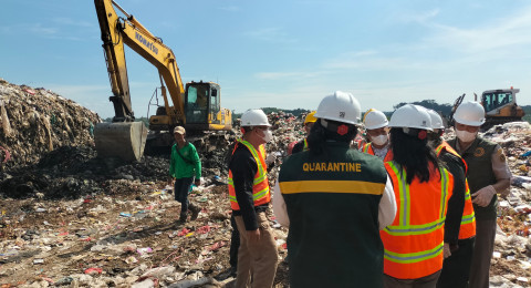 Polairud Polda Jambi Musnahkan Bawang Merah Ilegal