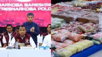 Polri Ungkap 38.934 Kasus Narkoba, Sita 197 Ton Barang Bukti Sepanjang Januari–Oktober 2025
