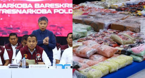 Polri Ungkap 38.934 Kasus Narkoba, Sita 197 Ton Barang Bukti Sepanjang Januari–Oktober 2025