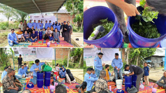 Dosen Unja Kembangkan Alat Pengolah Sampah Organik Rumah Tangga di Desa Sungai Duren