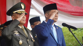 Danrem 042/Gapu Bersama Forkopimda Jambi Kokohkan Persatuan di Hari Kesaktian Pancasila