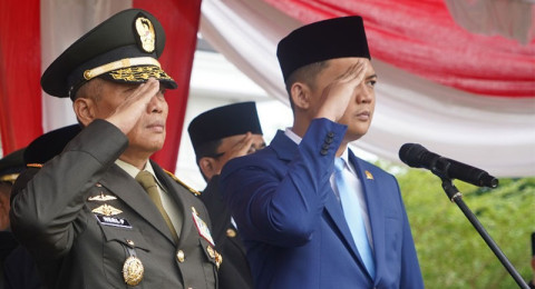 Danrem 042/Gapu Bersama Forkopimda Jambi Kokohkan Persatuan di Hari Kesaktian Pancasila