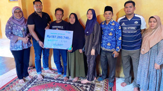 Ahli Waris Khairul Riansyah Terima Santunan BPJS Ketenagakerjaan, Menyambung Harapan Keluarga
