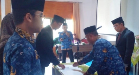 Tegakkan Integritas ASN, Inspektur Hadi Firdaus Pimpin Pelantikan Pejabat Fungsional di Tanjabtim