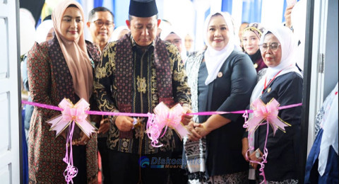 Bupati Muaro Jambi Resmikan Gedung IBI dan Buka Musyawarah Cabang ke-IV
