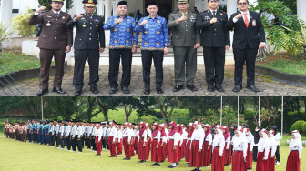 Wabup Muslimin Tanja Pimpin Upacara Hari Kesaktian Pancasila